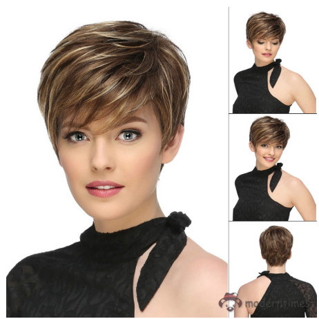 TERBARU Wig / Rambut Palsu Wanita Model Pendek / Rambut Palsu Fashionable