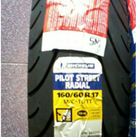 BAN MICHELIN 160/60-17 PILOT STREET RADIAL Michelin 160 60 17