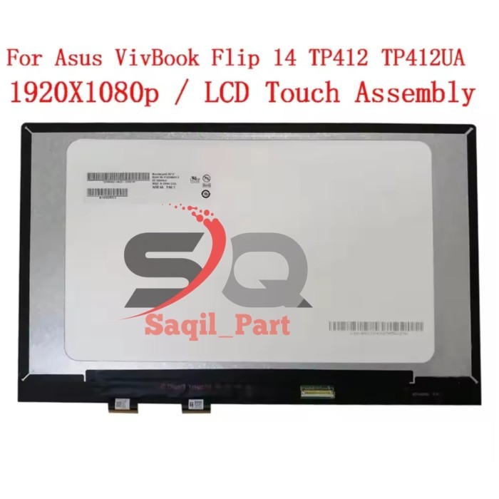 LCD LED Touchscreen Asus VivoBook tp412 tp412u tp412ua tp412f tp412fa