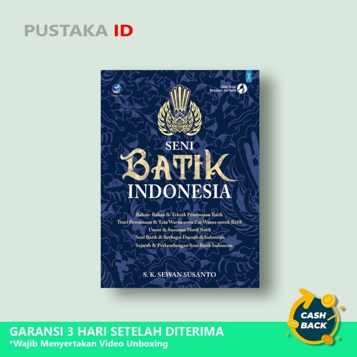 PROMO Buku Seni Batik Indonesia
