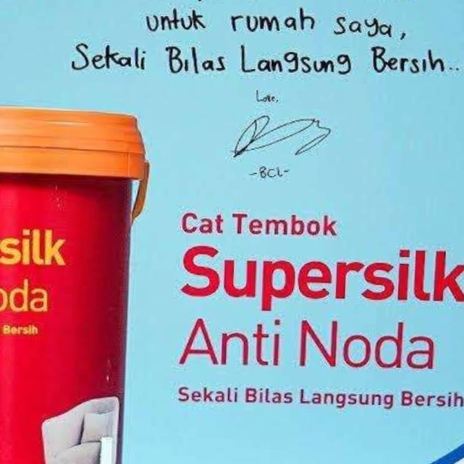 Cat Tembok Anti Noda, Lenkote Supersilk Galon