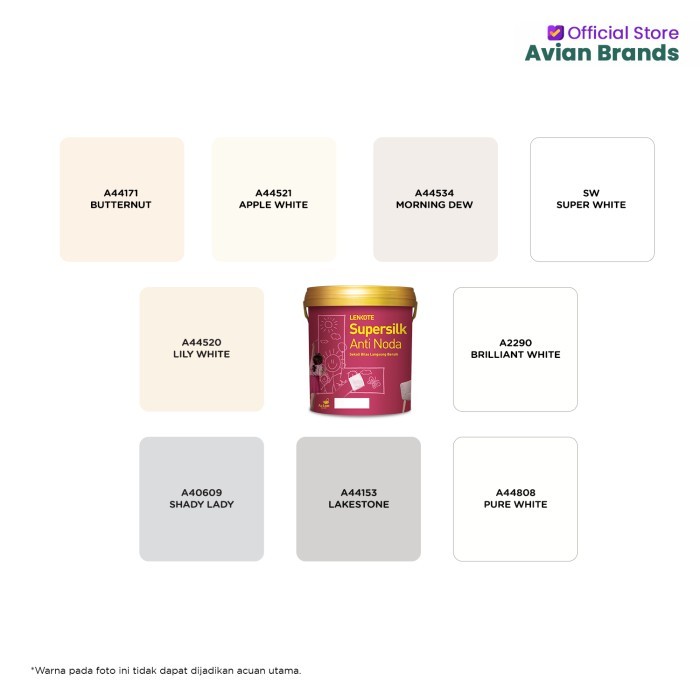 Supersilk Anti Noda Cat Tembok Interior 2.5 L
