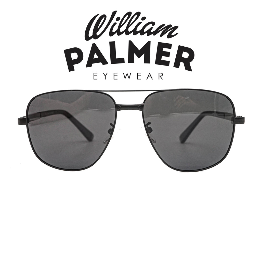 William Palmer Kacamata Pria Wanita Sunglass 6066 Black