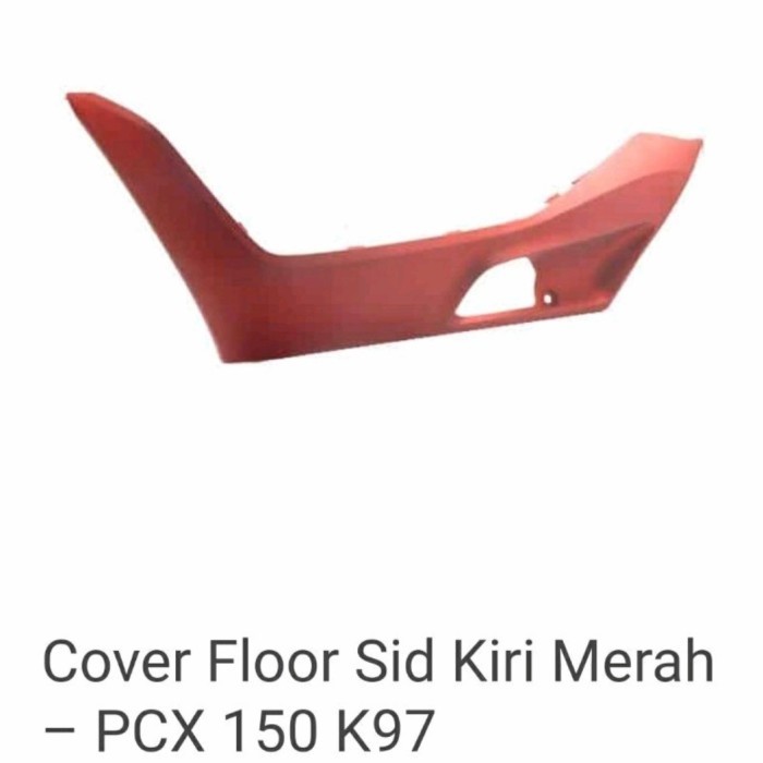 Cover Under Side Pcx 150 Pijakan Kaki Pcx 150 Merah Dof Harga Satuan Barang Langka