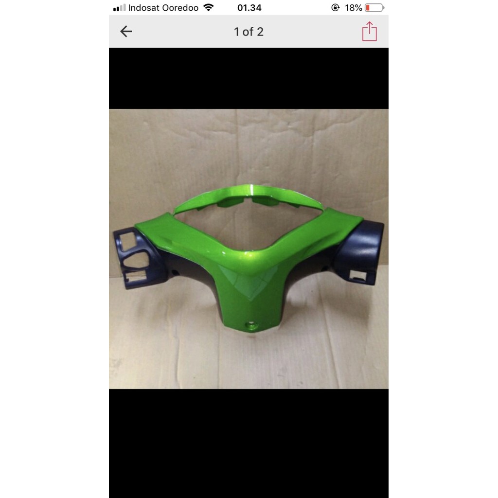 Batok Belakang Supra X 125 Helm In Hijau Barang Langka