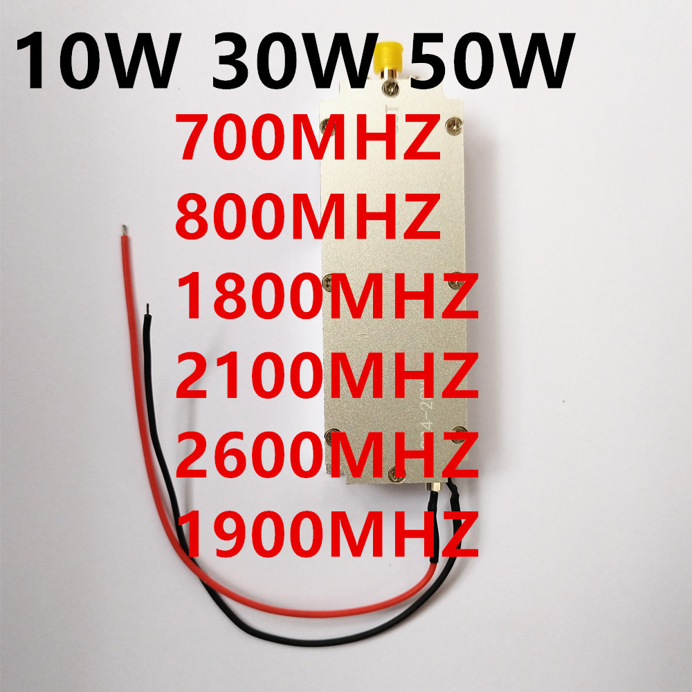 10W 30W 50W 700MHZ 800MHZ 1800MHZ 1900MHZ 2600MHZ 2100MHZ POWERAMPLIFIER NOISE GENERATOR Module 4G D