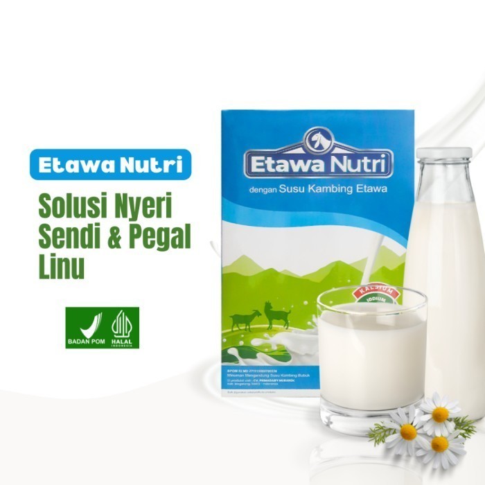 

TERLARIS TERLARIS TERLARIS SUSU KAMBING ETAWA NUTRI ASLI ORIGINAL TANPA GULA SOLUSI MASALAH TULANG &