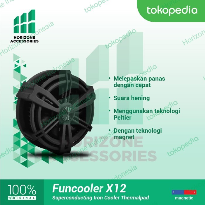 TERBARU X12 Funcooler Smartphone Cooler HOT SALE