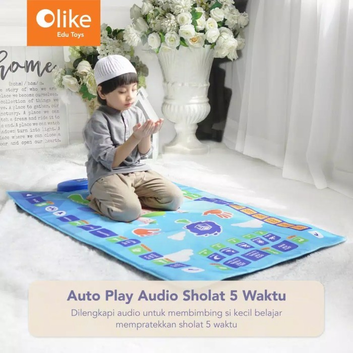 Olike Smart Sajadah - Edu Toys - Lavender Purple - Original