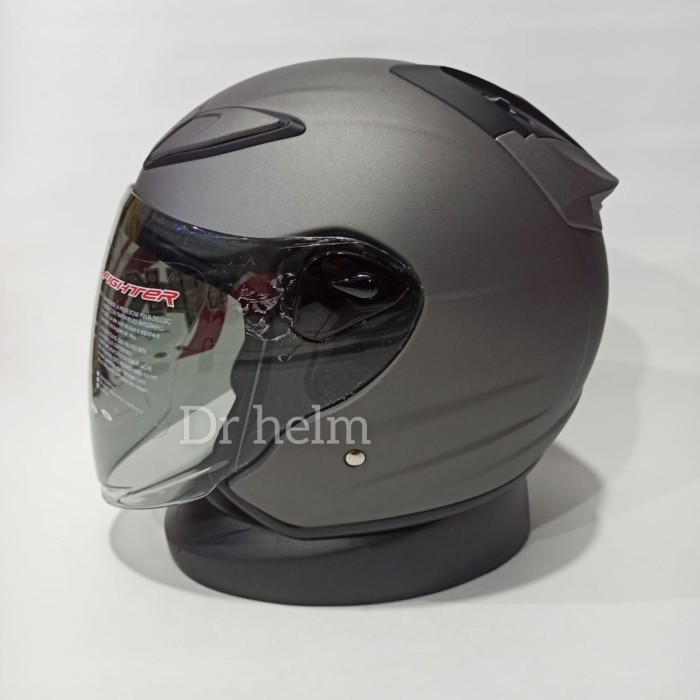 HELM NHK R6 SOLID S GUNMETAL DOFF