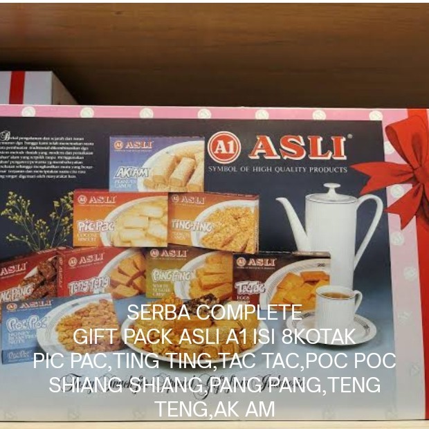 

populer] PAKET ASLI A1 GIFT PACK ISI 8 KOTAK OLEH OLEH KHAS MEDAN PIC PAC TING TING PAC TAC POC POC