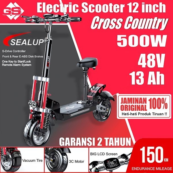 SPARE PART SCOOTER SEALUP Q23 / SPARE PART SKUTER SEALUP CROSS COUNTRY