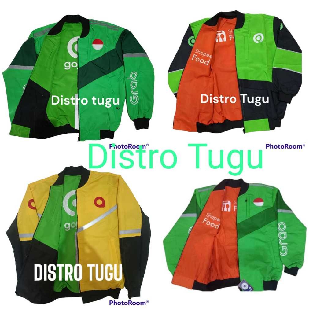 PRODUK BARU JAKET BOMBER 12.12 BORDIR PENUH ANTI AIR BARU ML XL XXL XXXL JAKET OJEK JAKE OJOL - DRIV