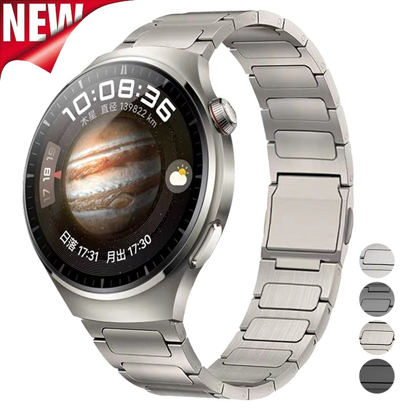 Tali Titanium Universal 22mm Cocok untuk Huawei Watch GT5 Pro 46mm GT4 46mm Smartwatch Strap GT3 Pro