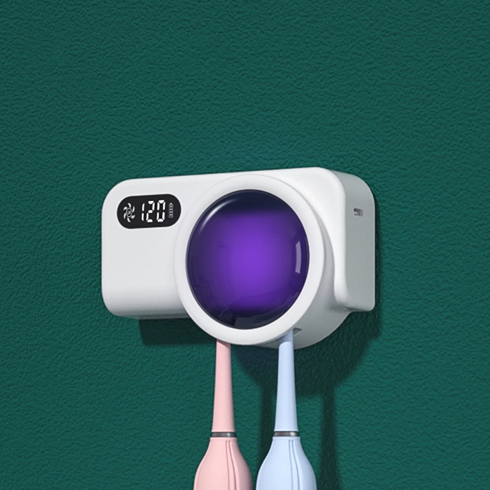 Creative Space Capsule Toothbrush Sterilizer UVC UV Air Dry Sterilizer Toothbrush-120 seconds work |