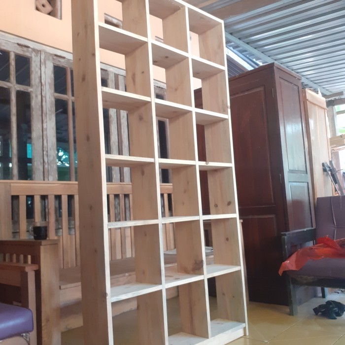 Rak Serbaguna Partisi Sekat Ruangan Rak Buku Rak Display