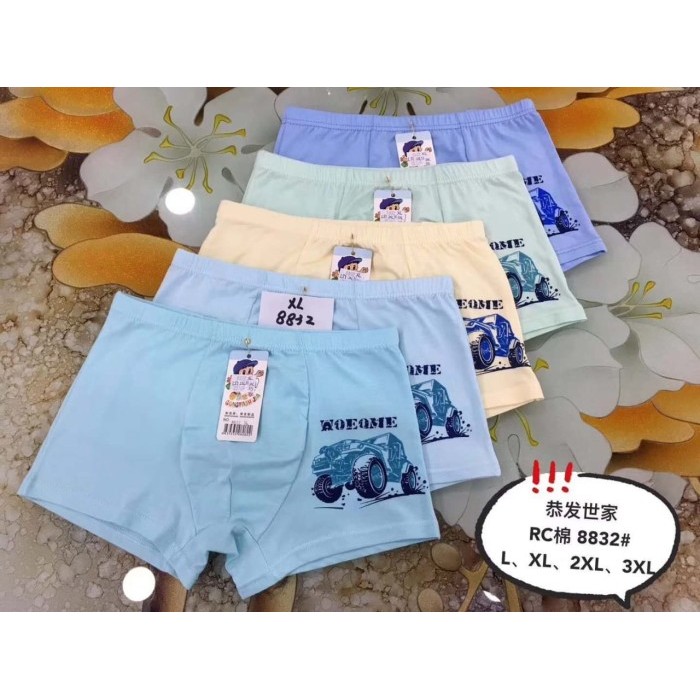 PROMO Boxer Celana Dalam Anak Laki Laki / Boxer Anak Import LUSINAN #8832