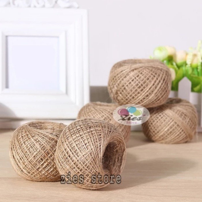 

@#@#@#] Hemp rope / tali goni vintage / tali rami per roll 50 meter