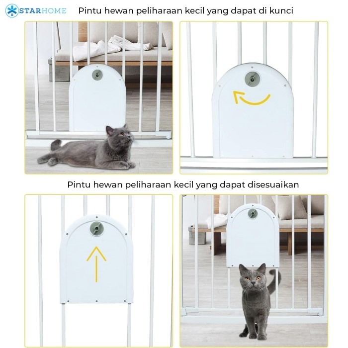 Starhome Pagar Bayi Pintu Pagar Pengaman Tangga Balkon Pembatas Tangga