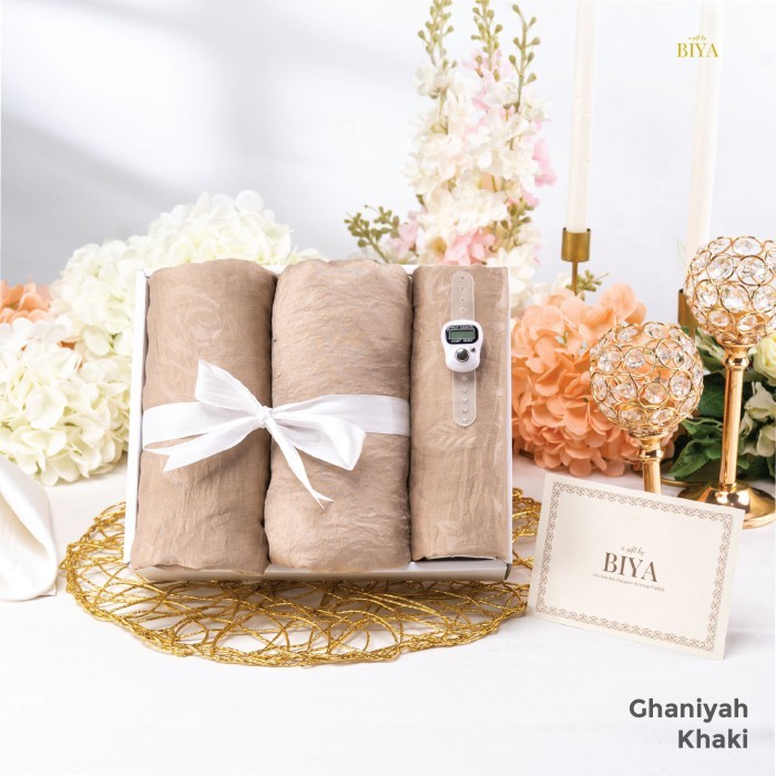 Mukena Tazbiya Special Gift Exclusive Plain / Kado / Hampers
