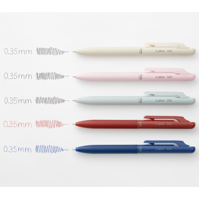 

Sale Pentel Calme 0.35 Mm Emulsion Ink Ballpoint Pen