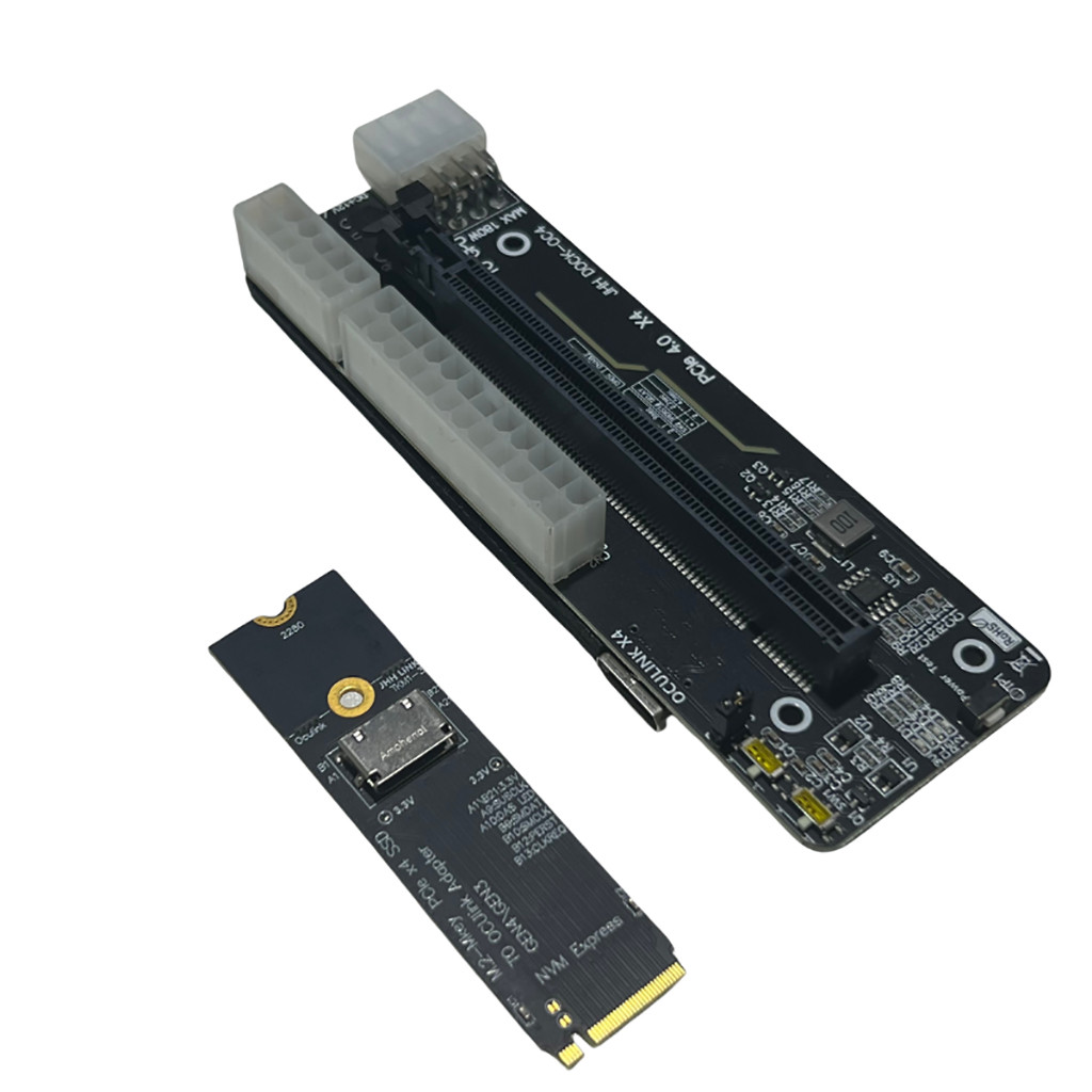Laptop External Graphics Card GPU Dock PCIE 4.0 X4 Gen4 Support ATX SFX Expansion Card Adapter eGPU 