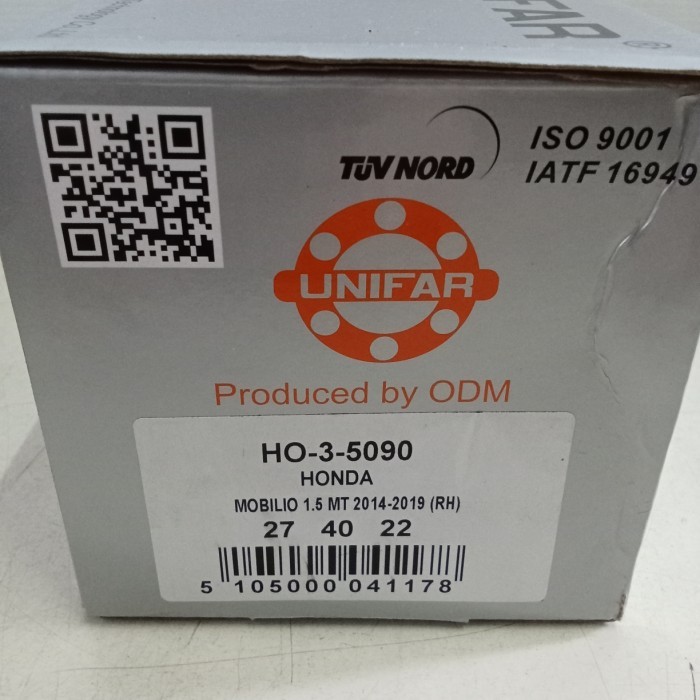 Cv Joint As Roda Dalam Mobilio Kanan Manual Unifar