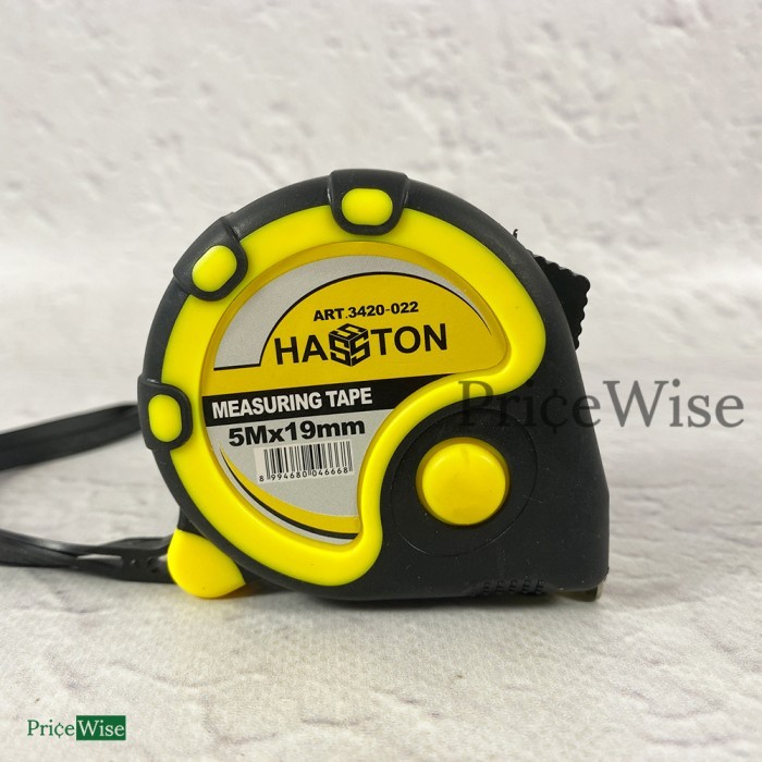 Meteran Karet Magnet 5 M Hasston / Roll Meter 5M Prohex