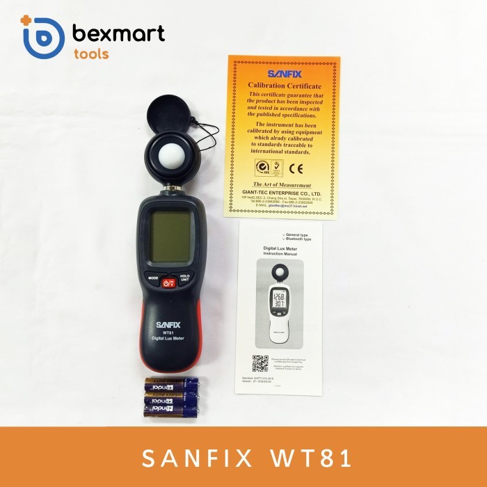 Digital Lux Meter Sanfix Wt81