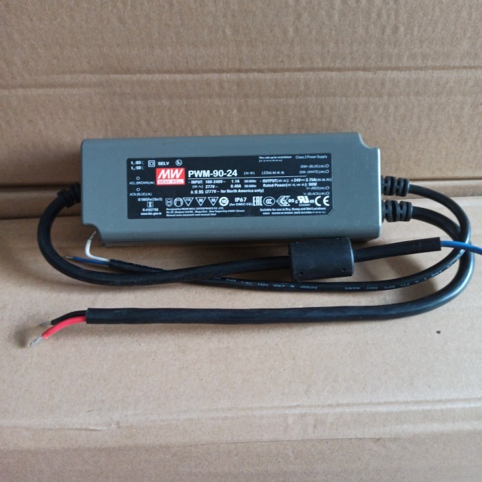Powersupply Meanwell Pwm-90-24 Dim / Pwm 90 24 Meanwell