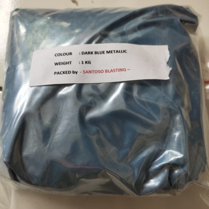 

bubuk powder coating dark blue metallic