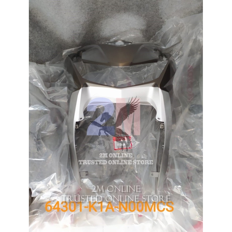 Panel Depan Beat Esp Eco Street Silver Ori Ahm 64301-K1A-N00Mcs Barang Langka