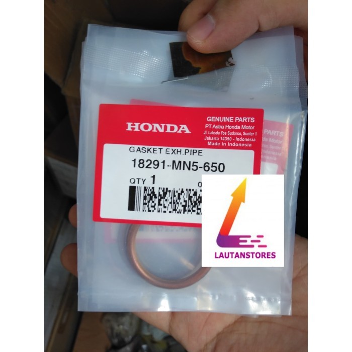 18291-Mn5-650 Asbes Knalpot Gasket Motor Tiger Cbr150 Megapro Cbr250 Barang Langka