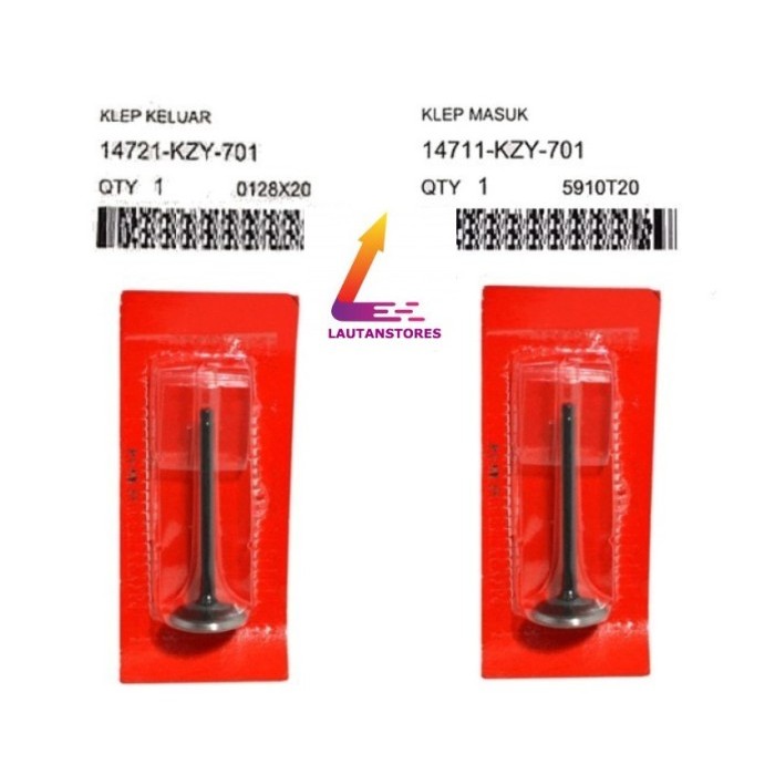 14711-Kzy-701 14721-Kzy-701 Klep In Ex Vario Pcx Adv 150 Barang Langka