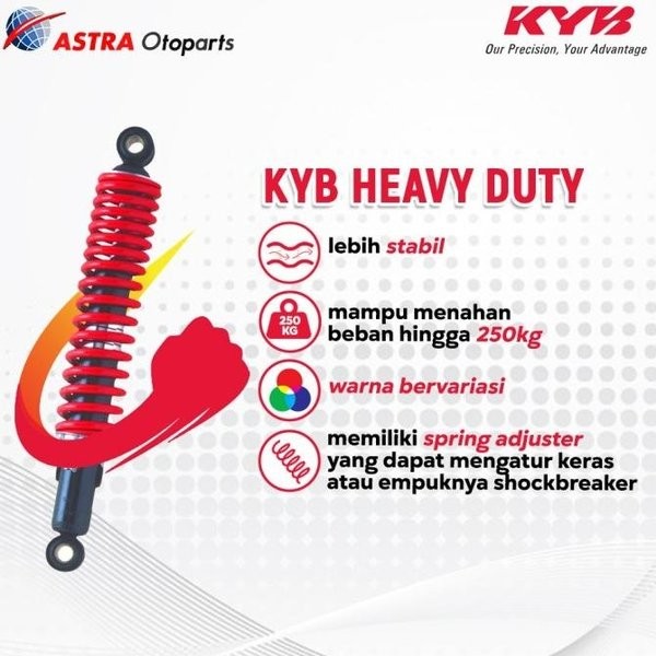 Kyb Kayaba Original Kyoz 71101 H Heavyduty Heavy Duty Bobot Berat Beat Vario 110 Scoopy 125 150 330M