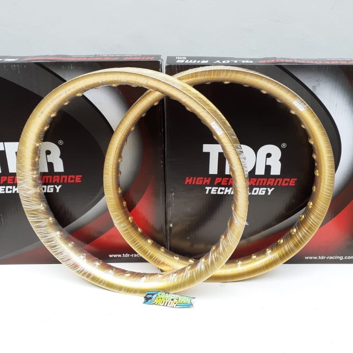 Velg Tdr Racing U Shape Gold 17 - 140 160 185 215 250 300 Barang Langka