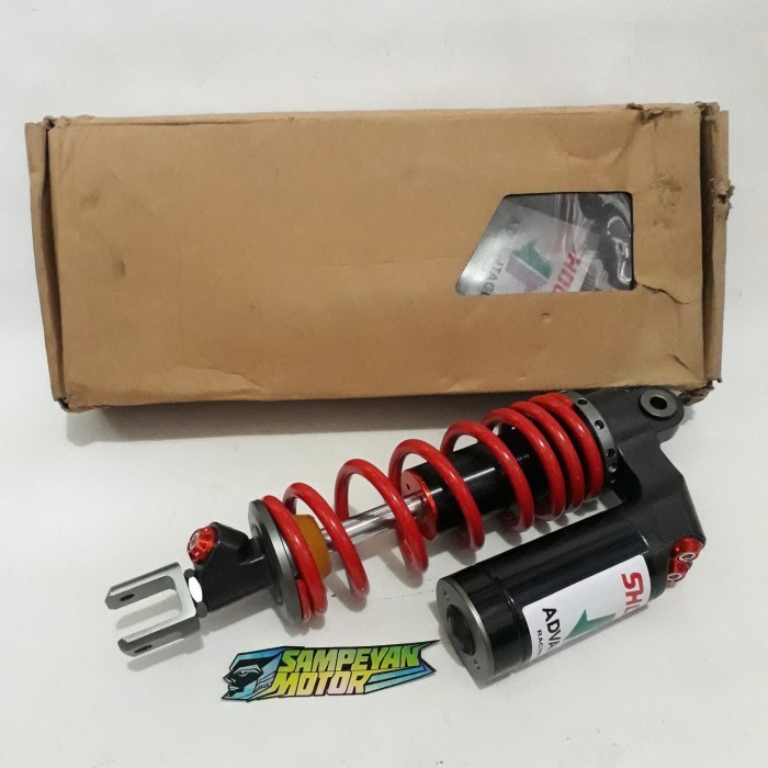 Shock Sok Skok Belakang Matic Tabung Atas 330Mm Vario Merah Showa Barang Langka