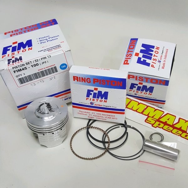 Piston Bore Up Jupiter Vega Z R Zr Jupi Std Os100 Os150 51Mm 51.5Mm 52Mm 52.5Mm Pen 13 Jenong Fim Iz