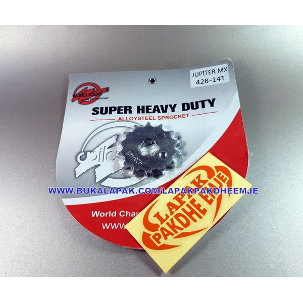 Gear Depan 428 14 Rx King Rxs Rxz Jupiter Z 110 Fizr Force1 Rxking Alfa Mx Old Willwood Original  Ge