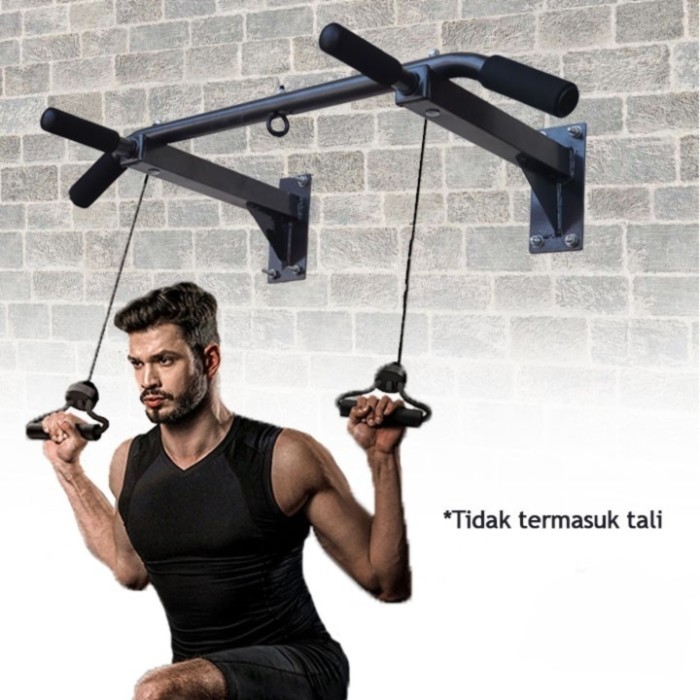 Pull Up Bar / Chin Up Fitness Rumah / Alat Gym Di Rumah / Alat Fitness