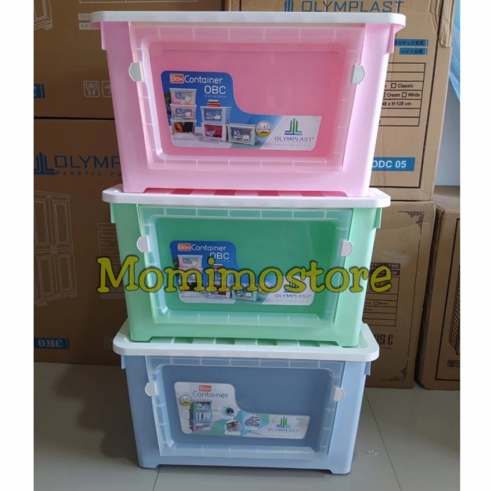 Box Container Olymplast Obc / Storage Box / Rak Plastik Serbaguna