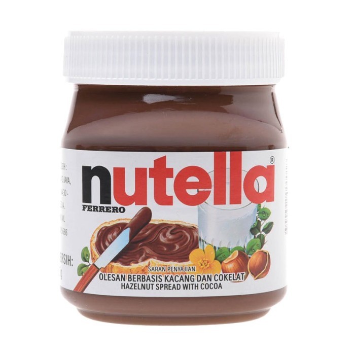 

Nutella Chocolate Hazelnut Spread / Selai Coklat Hazelnut 350 Gr Termurah