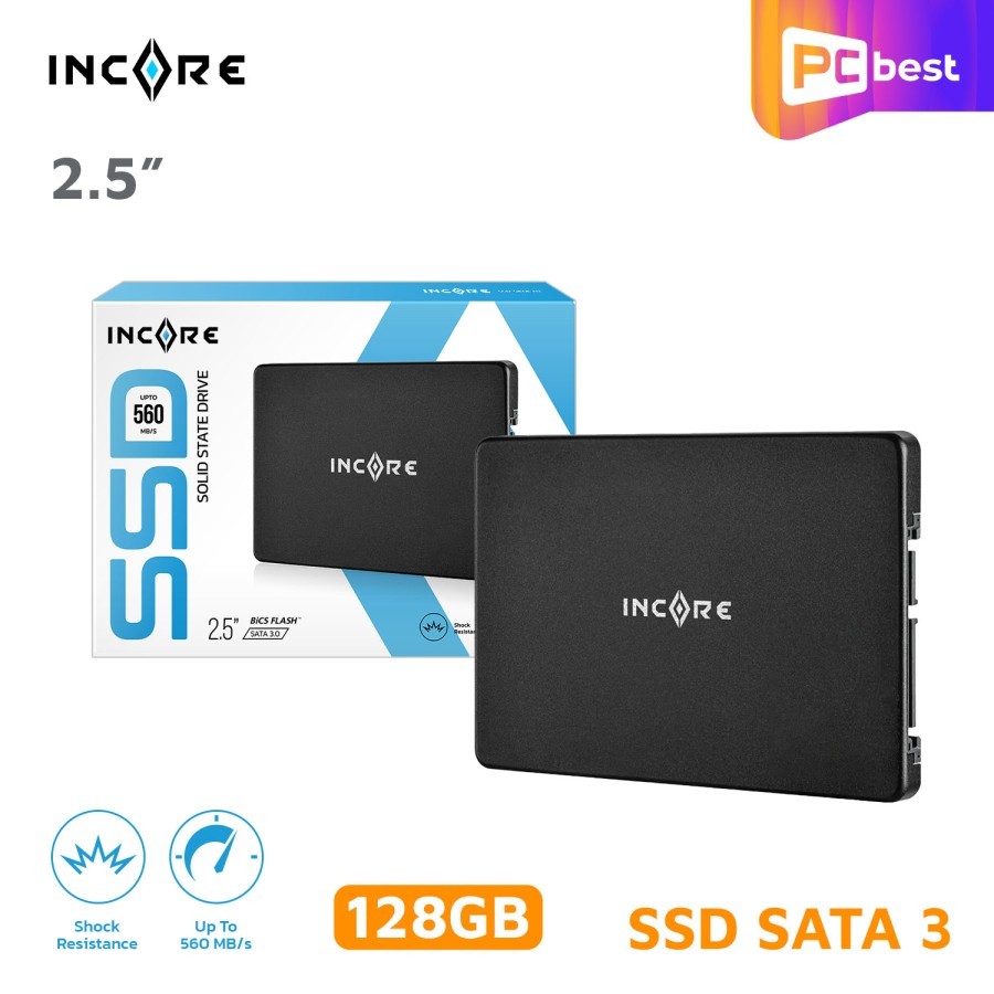 SSD INCORE SATA 3 2.5" 128GB