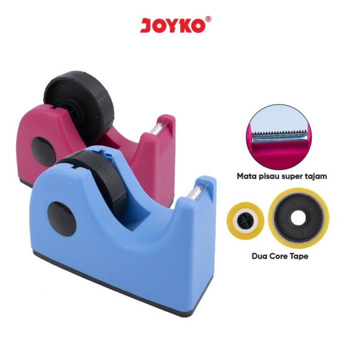 

Promo Tape Cutter / Tape Dispenser / Pemotong Pita Perekat Joyko Tc-106 Packing Aman