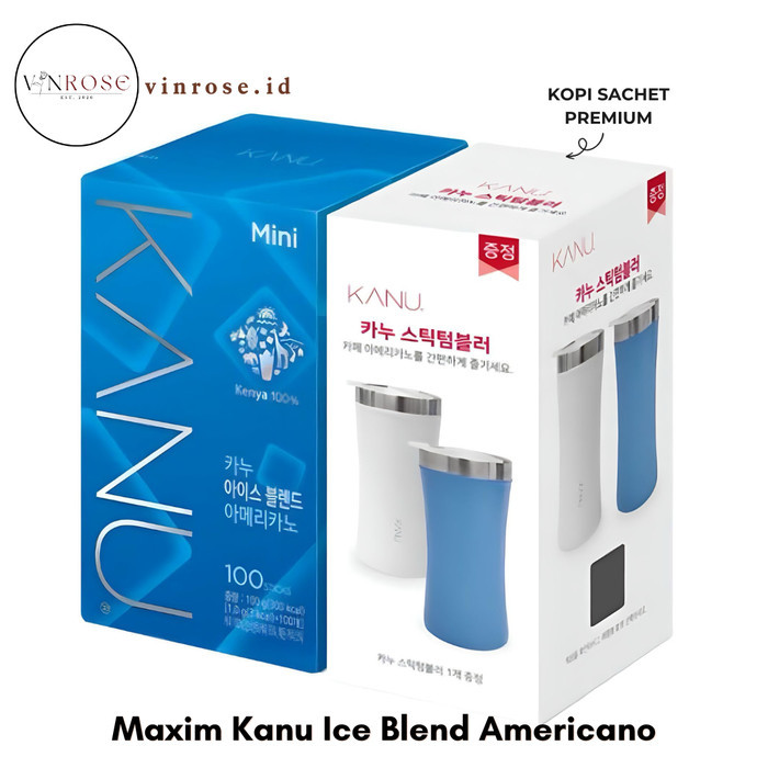 Maxim Kanu Ice Blend Americano Korea/ Kopi Sachet Premium