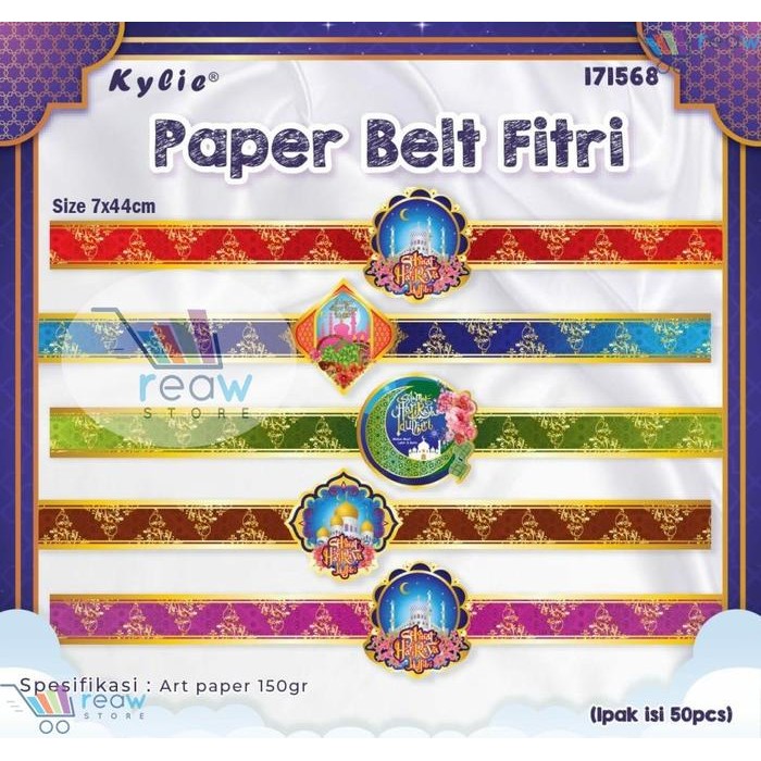 

Paper Belt Toples Parcel Hampers Lebaran Idul Fitri Isi 50Pcs