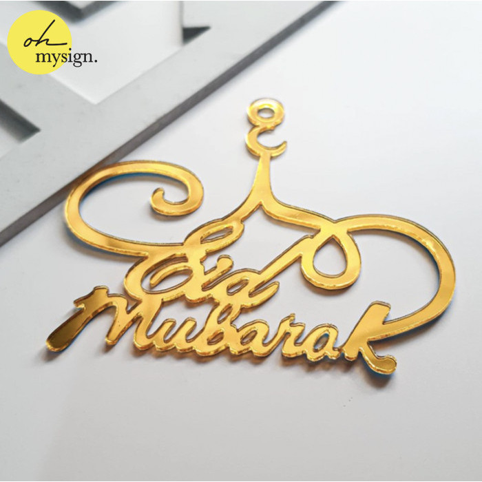 

Hangtag Idul Fitri Lebaran Akrilik Gantungan Acrylic Hampers Gift