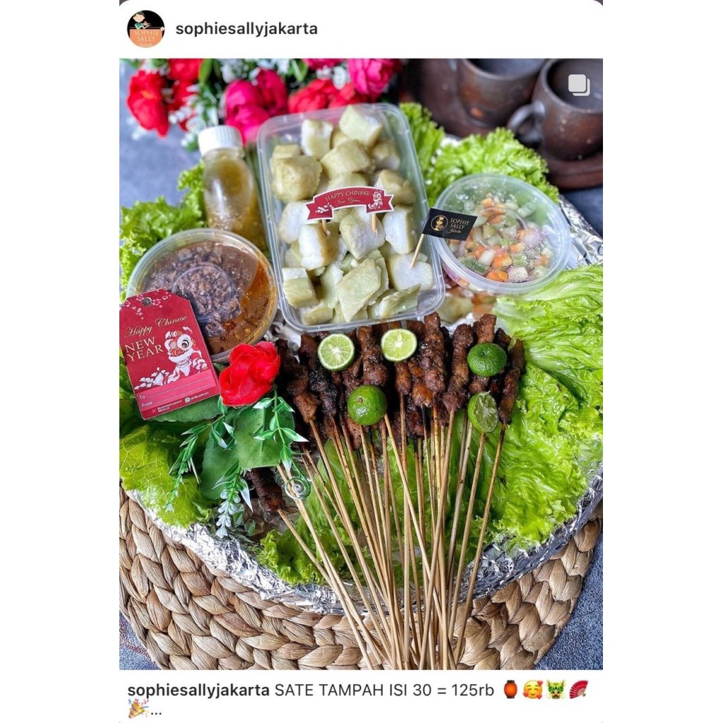 

Sate Tampah Hampers Imlek / Cny Edition - Ready Setiap Hari