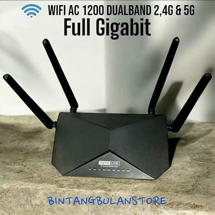 Promo Router Totolink Ac1200 Dualband Gigabit