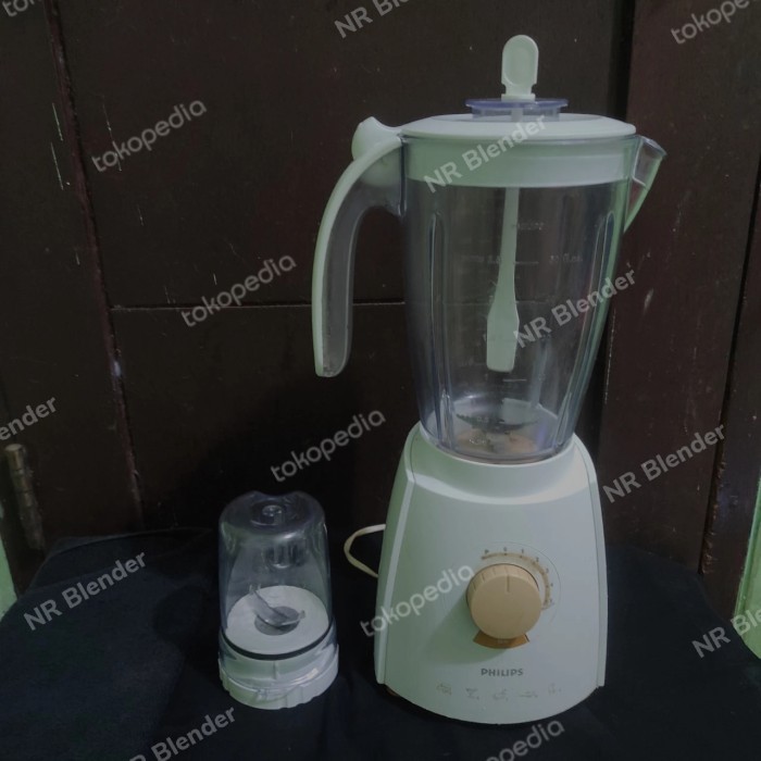 1Set Blender Philips Gelas Plastik&Bumbu Type 2061